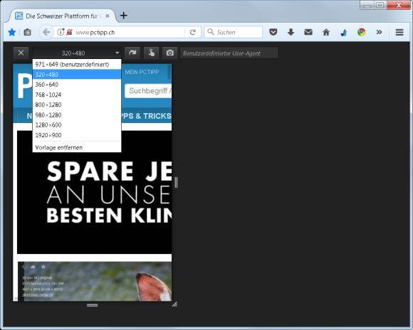 Więc Twój Chrome, Firefox, Edge i IE udają smartfona